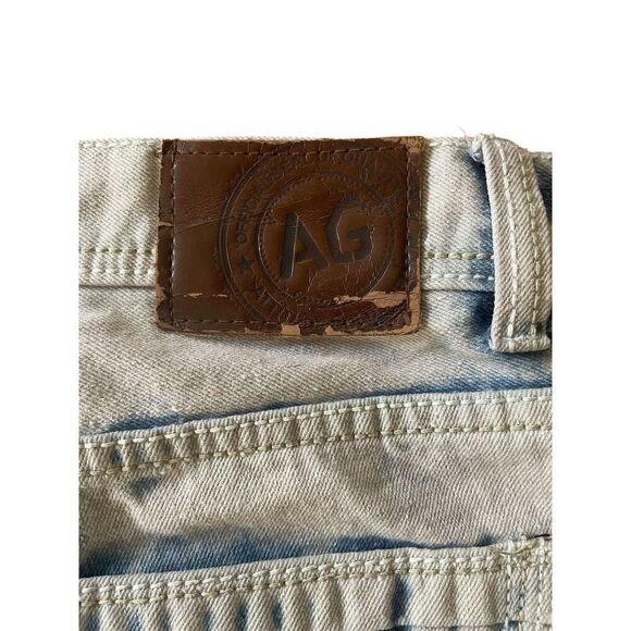 Attitude Gold Men's Shorts Brooklyn Fit Blue Slim Distressed Size 36 Great Cond. - Picture 10 of 12